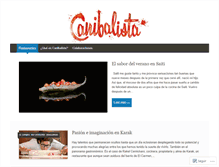 Tablet Screenshot of canibalista.com